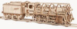UGears Puzzle 3D UGEARS Locomotivă cu aburi cu vagon, 443 piese