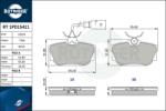 ROTINGER set placute frana, frana disc ROTINGER RT 1PD15411 (RT 1PD15411)