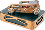 Wooden City Puzzle 3D Wooden City Puzzle 3D Automobil Hot Rod Ediție Limitată 142 piese