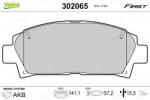 VALEO set placute frana, frana disc VALEO ESSENTIAL 302065 (302065)