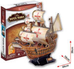 Sparkys Puzzle 3D Santa Maria - 113 piese