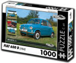RETRO-AUTA Puzzle nr. 49 Fiat 600 D (1964) 1000 piese Puzzle