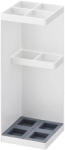 YAMAZAKI Suport pentru 4 umbrele Smart 6718, alb
