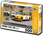 RETRO-AUTA Puzzle nr. 77 Škoda 120 L VB (1987) 500 piese Puzzle