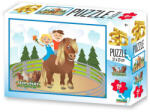 Sparkys PUZZLE - FERMA CU CAI KONÍK 48 piese Puzzle
