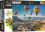 Trefl Puzzle Trefl Puzzle cu sortator 2în1 Baloane deasupra Cappadociei 1000 piese Puzzle