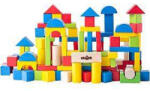 Woodyland Woodyland Cuburi din lemn colorate (100 piese in galeata cu capac de sortare) (90909) - mtoys | Woodyland Cuburi din lemn colorate (100 piese in galeata cu capac de sortare) (90909) - delphionline - e