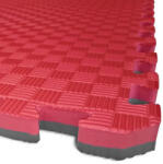 EL-GA Saltea TATAMI PUZZLE - Bicoloră - 100x100x3, 0 cm - gri/roșu Puzzle