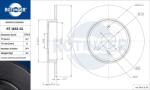 ROTINGER Disc frana ROTINGER GRAPHITE LINE RT 1852-GL (RT 1852-GL)