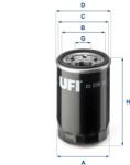UFI Filtru ulei UFI 23.596. 00 (23.596.00)