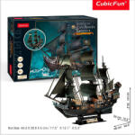 Sparkys Puzzle 3D Queen Anne's Revenge cu lumină LED - 293 piese