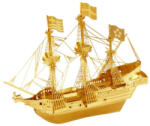 Metal Earth Puzzle 3D METAL EARTH Navă Golden Hind (aurie)
