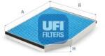 UFI Filtru, aer habitaclu UFI ARGENTIUM 34.261. 00 (34.261.00)