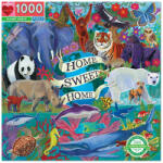 eeBoo Puzzle pătrat Planeta Pământ 1000 piese - efistore - 187,99 RON Puzzle