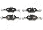 ASHIKA set placute frana, frana disc ASHIKA 50-00-0128 (50-00-0128)