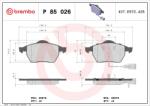BREMBO set placute frana, frana disc BREMBO PRIME LINE P 85 026 (P 85 026)