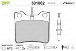 VALEO set placute frana, frana disc VALEO ESSENTIAL 301062 (301062)