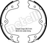 METELLI Set saboti frana, frana de mana METELLI 53-0298 (53-0298)