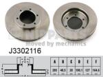 NIPPARTS Disc frana NIPPARTS J3302116 (J3302116)