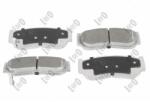 DEPO set placute frana, frana disc DEPO 231-02-129 (231-02-129)