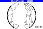 ATE Set saboti frana ATE 03.0137-0490.2 (03.0137-0490.2)