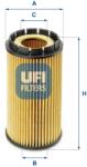 UFI Filtru ulei UFI 25.053. 00 (25.053.00)