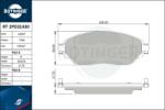 ROTINGER set placute frana, frana disc ROTINGER RT 2PD31430 (RT 2PD31430)