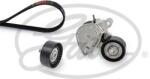 GATES Set curea transmisie cu caneluri GATES Micro-V® UNIQUE FIT K016PK1715XS (K016PK1715XS)
