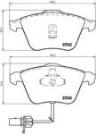 BREMBO set placute frana, frana disc BREMBO PRIME LINE P 85 056 (P 85 056)