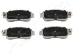 ASHIKA set placute frana, frana disc ASHIKA 50-03-3000 (50-03-3000)
