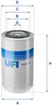 UFI Filtru ulei UFI 23.471. 00 (23.471.00)