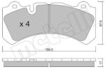 METELLI set placute frana, frana disc METELLI 22-1328-0 (22-1328-0)