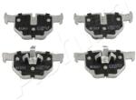 ASHIKA set placute frana, frana disc ASHIKA 51-00-0108 (51-00-0108)