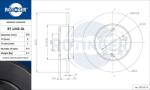 ROTINGER Disc frana ROTINGER GRAPHITE LINE RT 1243-GL (RT 1243-GL)