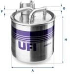 UFI filtru combustibil UFI 24.002. 00 (24.002.00)