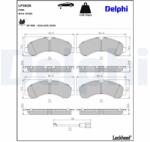 DELPHI set placute frana, frana disc DELPHI LP3828 (LP3828)