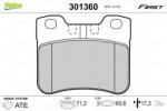 VALEO set placute frana, frana disc VALEO ESSENTIAL 301360 (301360)