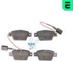 OPTIMAL set placute frana, frana disc OPTIMAL BP-12541 (BP-12541)