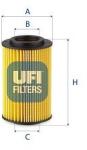 UFI Filtru ulei UFI 25.054. 00 (25.054.00)