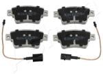 ASHIKA set placute frana, frana disc ASHIKA 51-00-0215 (51-00-0215)
