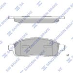 HI-Q set placute frana, frana disc HI-Q SP1625 (SP1625)
