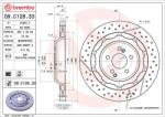 BREMBO Disc frana BREMBO PRIME LINE - Dual Cast 09. C128.33 (09.C128.33)