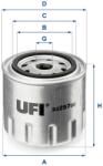 UFI Filtru ulei UFI 23.257. 00 (23.257.00)