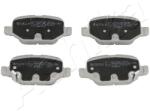 ASHIKA set placute frana, frana disc ASHIKA 51-00-0214 (51-00-0214)