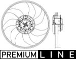 MAHLE Ventilator, radiator MAHLE BEHR *** PREMIUM LINE *** CFF 400 000P (CFF 400 000P)