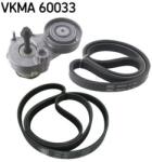 SKF Set curea transmisie cu caneluri SKF VKMA 60033 (VKMA 60033)
