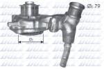 DOLZ Pompă de apă, răcire motor DOLZ F166 (F166)