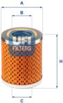 UFI Filtru ulei UFI 25.413. 00 (25.413.00)