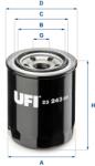 UFI Filtru ulei UFI 23.243. 00 (23.243.00)