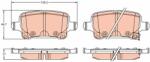 TRW set placute frana, frana disc TRW GDB2317 (GDB2317)